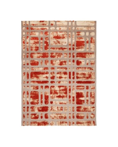 Tapis pour intérieur-extérieur beige et terra 160x230