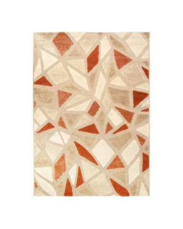 Tapis pour intérieur-extérieur terra et brun 120x170