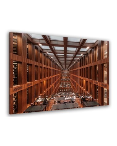 Tableau library in Berlin toile imprimée 120x80cm