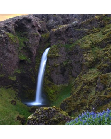 Tableau voyage en Islande toile imprimée 30x50cm