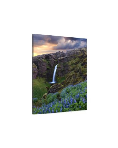 Tableau voyage en Islande toile imprimée 60x100cm