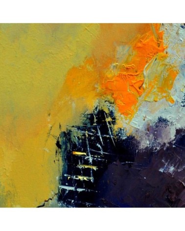 Tableau abstrait évanescent toile imprimée 30x30cm