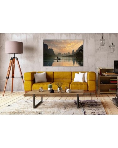 Tableau baie d'Halong toile imprimée 50x30cm