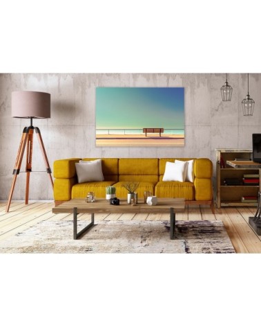 Tableau plexiglas pause balnéaire 120x80cm