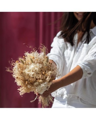Bouquet fleurs séchées Côme S