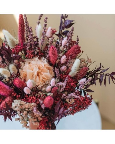 Bouquet fleurs séchées Léopold M