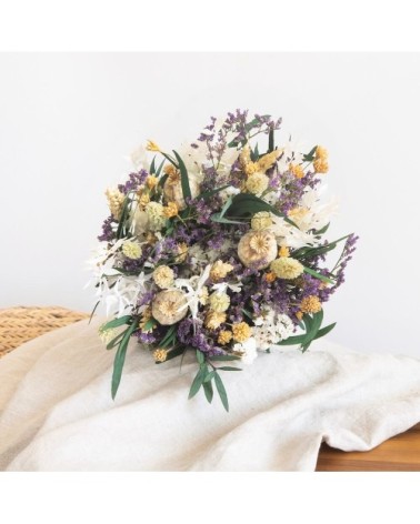 Bouquet fleurs séchées Léopold S