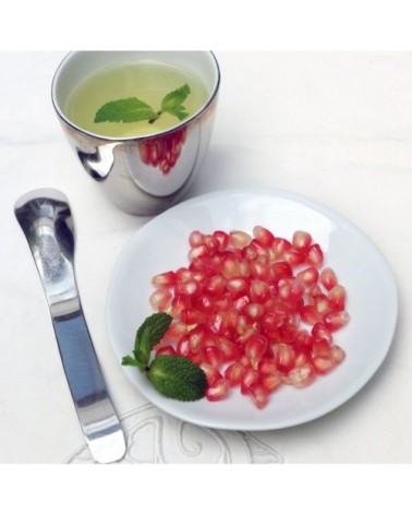 Soucoupe porcelaine blanche brillante D13cm