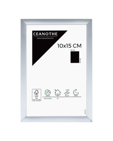 Cadre photo alu 10x15 cm aluminium