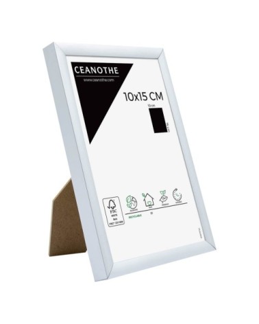 Cadre photo alu 10x15 cm aluminium