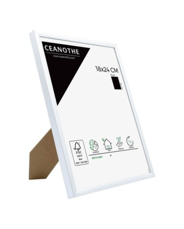 Cadre photo alu 18x24 cm aluminium