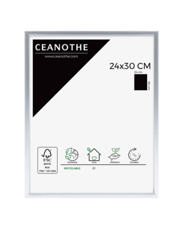 Cadre photo alu 24x30 cm aluminium