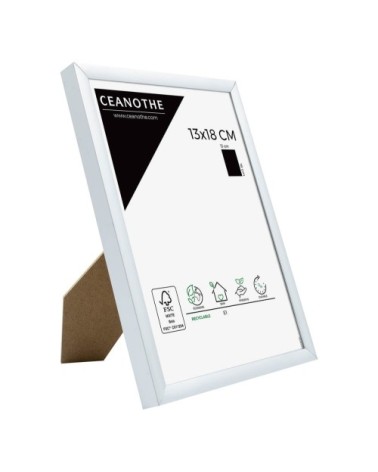 Cadre photo alu 13x18 cm aluminium