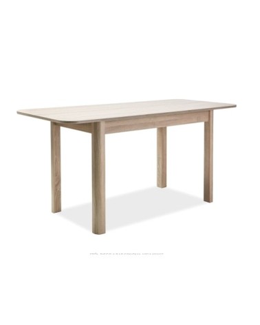 Table à manger extensible chêne sonoma 105-140cm