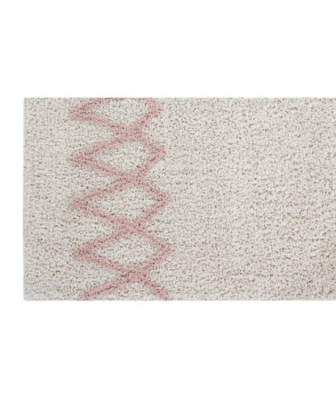 Tapis coton lavable vintage nude 120x160cm