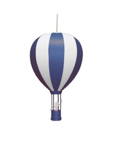 Suspension enfants Montgolfière Bleue 46cm