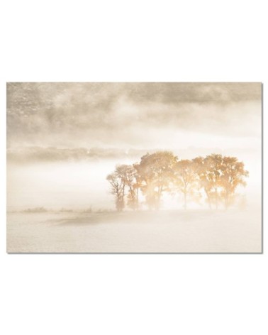 Tableau alu dibond terre du vent 50x30cm