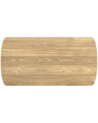 Table basse 120 cm en bois clair