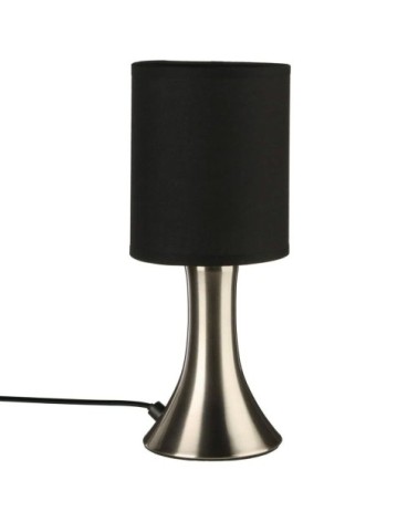 Lampe à poser touch noir H28cm
