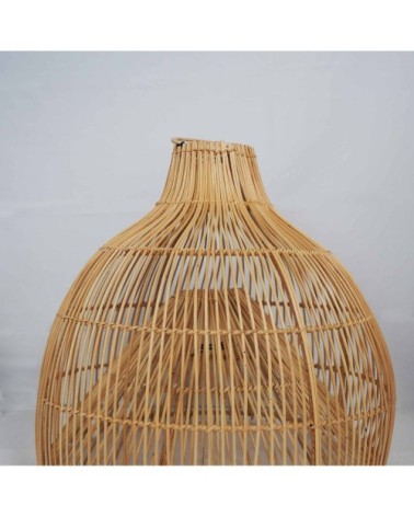 Suspension en rotin conique D50