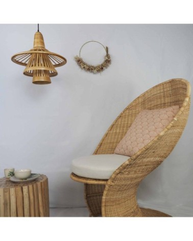 Suspension en tiges de bambou design D45