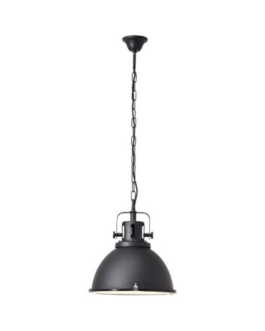 Suspension métal noir H133cm