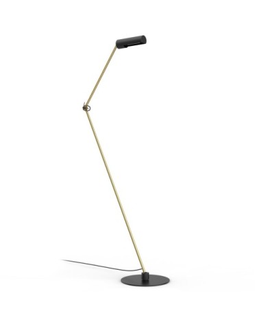 Liseuse en métal noir