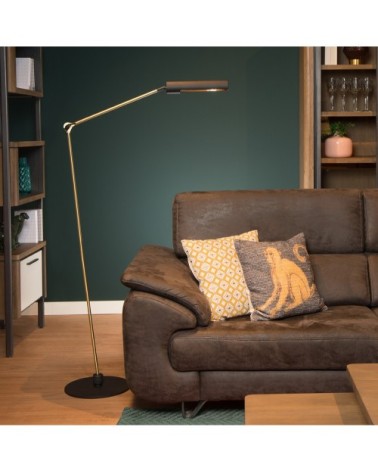 Liseuse en métal noir