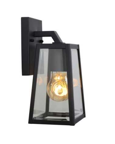 Applique extérieur en métal noir