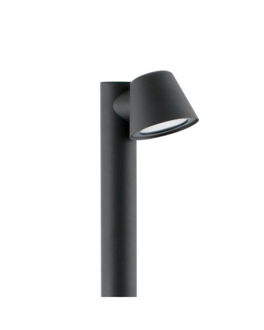 Borne aluminium gris anthracite