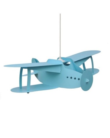 Suspension enfants Avion Bleu 50cm