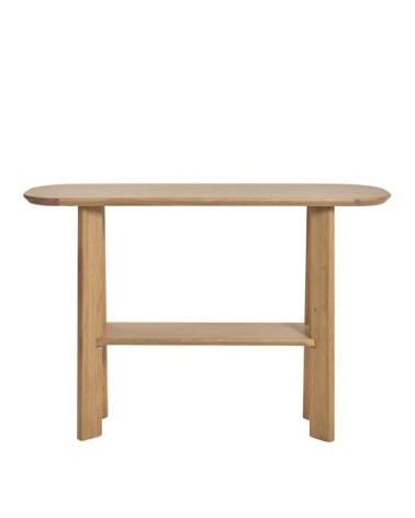 Console en bois de chêne clair
