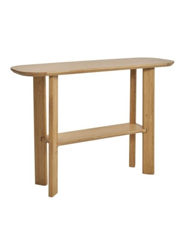 Console en bois de chêne clair