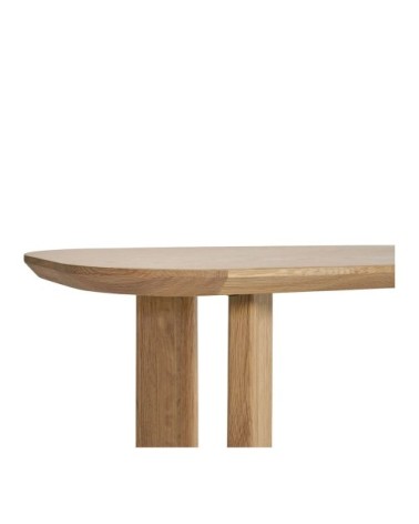 Console en bois de chêne clair