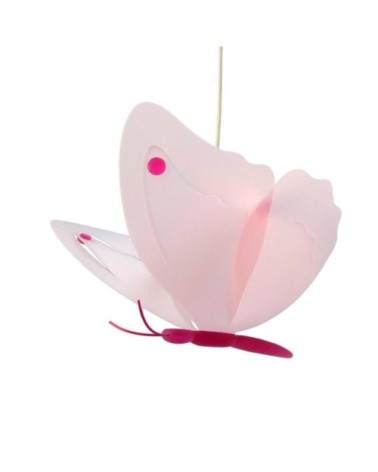 Suspension enfants Papillon Rose 45cm