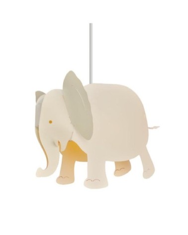 Suspension enfants Éléphant Beige 33cm