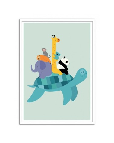 Affiche d'art enfant 50 x 70 cm