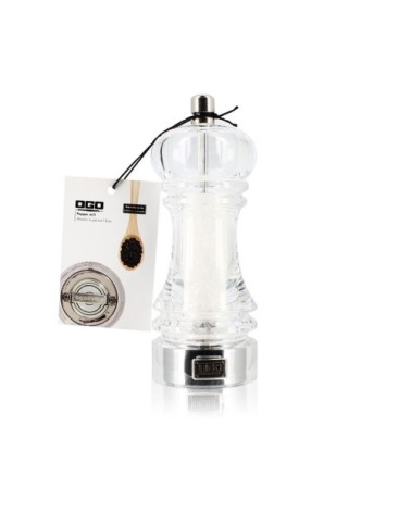 Moulin à sel en acrylique 15 cm