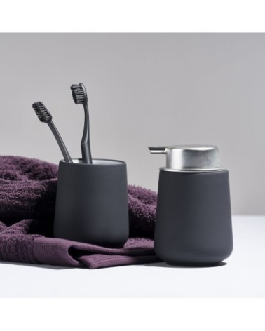Mug brosse à dents noir