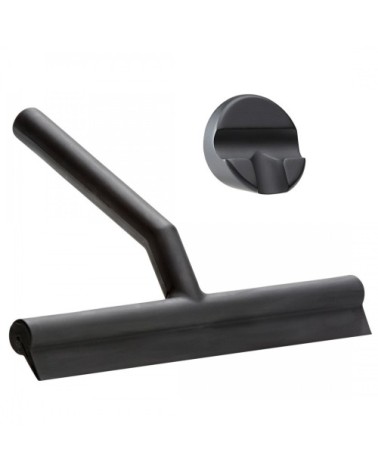 Raclette de douche avec support aimanté