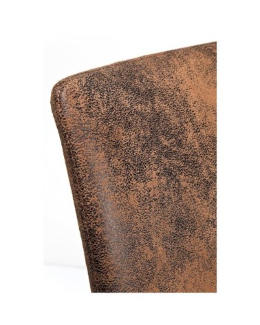 Chaise en cuir vintage