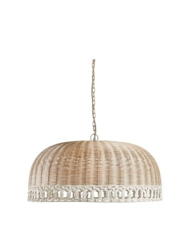 Suspension en rotin diam. 66 cm