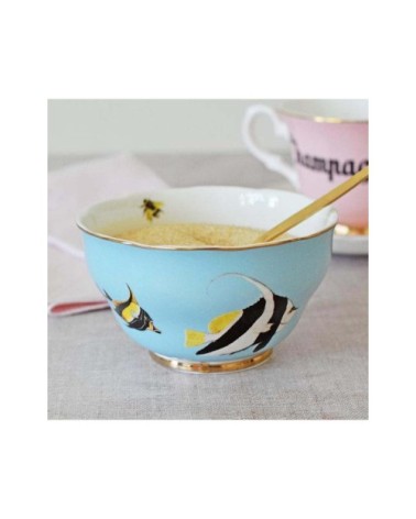 Bol en porcelaine poisson 12cm