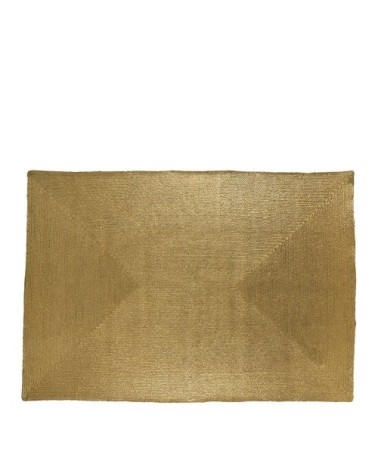 Tapis en jute - doré - 240 x 170 cm