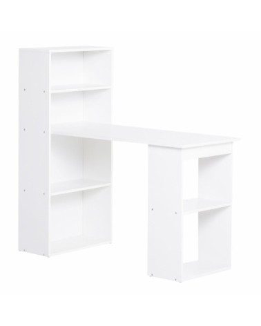 Bureau informatique + bibliothèque 120L x 55l x 120H cm