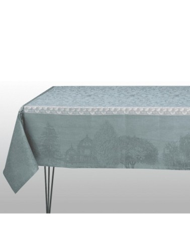 Nappe en lin fumee 175 x 175