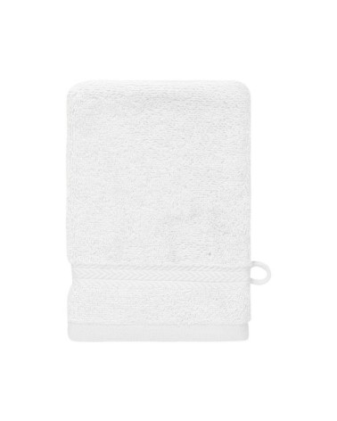 Lot de 3 gants de toilette 550gr/m²  blanc 16x22 cm