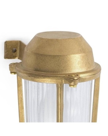 Applique métal bruni