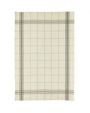 Torchon en lin et coton 50x75