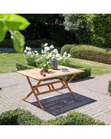 Table de jardin en acacia massif FSC 6 pers.